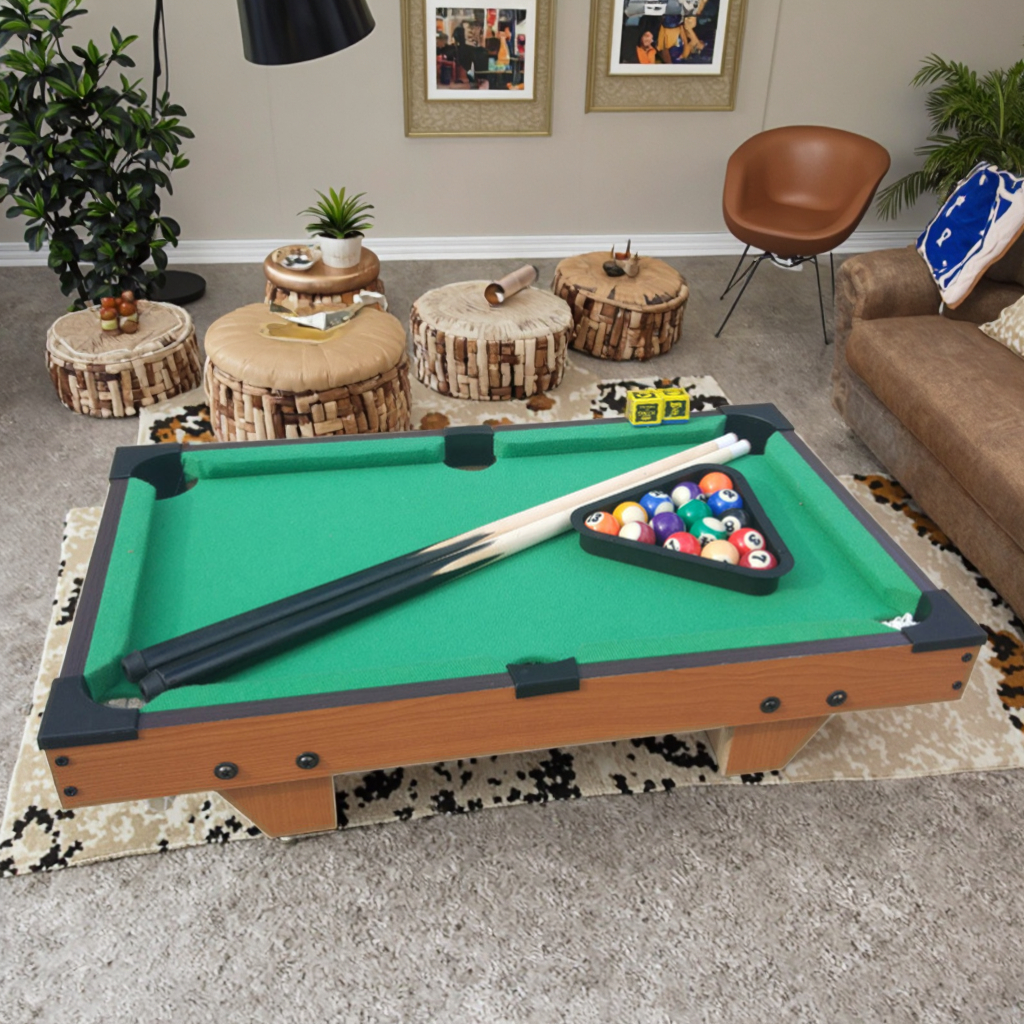 Hot Selling Classic Mini Indoor Snooker Pool Billiard Table Teaching Toys for Children's Indoor Parties Board Games